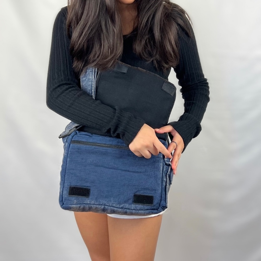 Washable Crossbody Messenger Bag Unisex Design Sustainable Gift - Picture 13 of 16